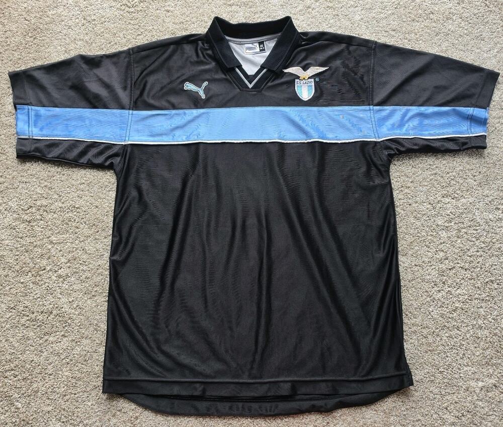RARE Puma SS LAZIO Italy Trainer Jersey Shirt - Football, Soccer - Size XL